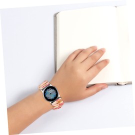 Gatuida 1pc Printed Wristband Watch Strap for Watch Active Stylish Leopard Print Design Unisex Replacement Band Easy Installation Comfortable Fit