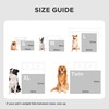 Bedsure Waterproof Dog Blanket - 102x76cm Fleece Dog Blanket for