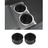 2PCS Rear Center Console Cup Holder Insert Fit for 2003-2014