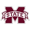 Craftique Mississippi State Decal (M State Decal (3''4''6''12''18''), 6 in)