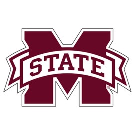 Craftique Mississippi State Decal (M State Decal (3''4''6''12''18''), 6 in)