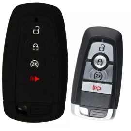 Ford Keyless Key Fob Rubber Remote Cover for Ford Bronco Edge Ranger Maverick