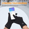 Heated Glove Liners for Men Women, Rechargeable Battery Electric Heated