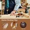 60PCS Starter Clips Start Clips for Composite decking Start Clips