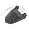 Motorcycle Rear Fenders, Carbon Fiber Pattern Mudguard Protector Compatible with