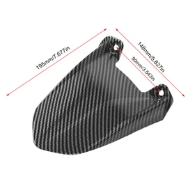 Motorcycle Rear Fenders, Carbon Fiber Pattern Mudguard Protector Compatible with Talaria Sting X3 MX3 MX4