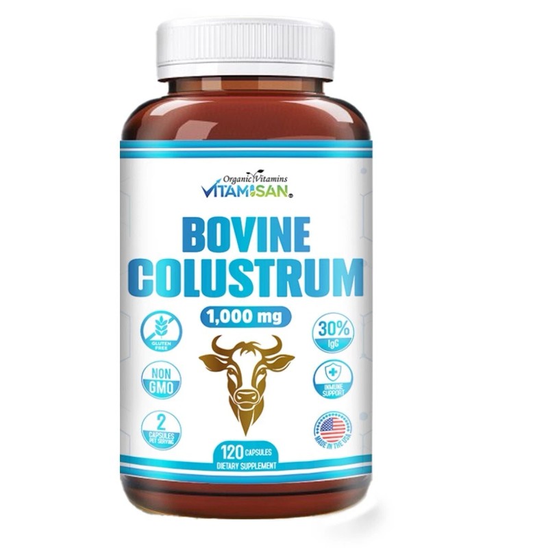 Bovine Colostrum Supplement - 30% IgG Lactoferrin, Immune Support (2