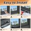 Innconee 32.8-ft Draft Stopper for Doors and Windows, Wedge-Shape Soundproofing