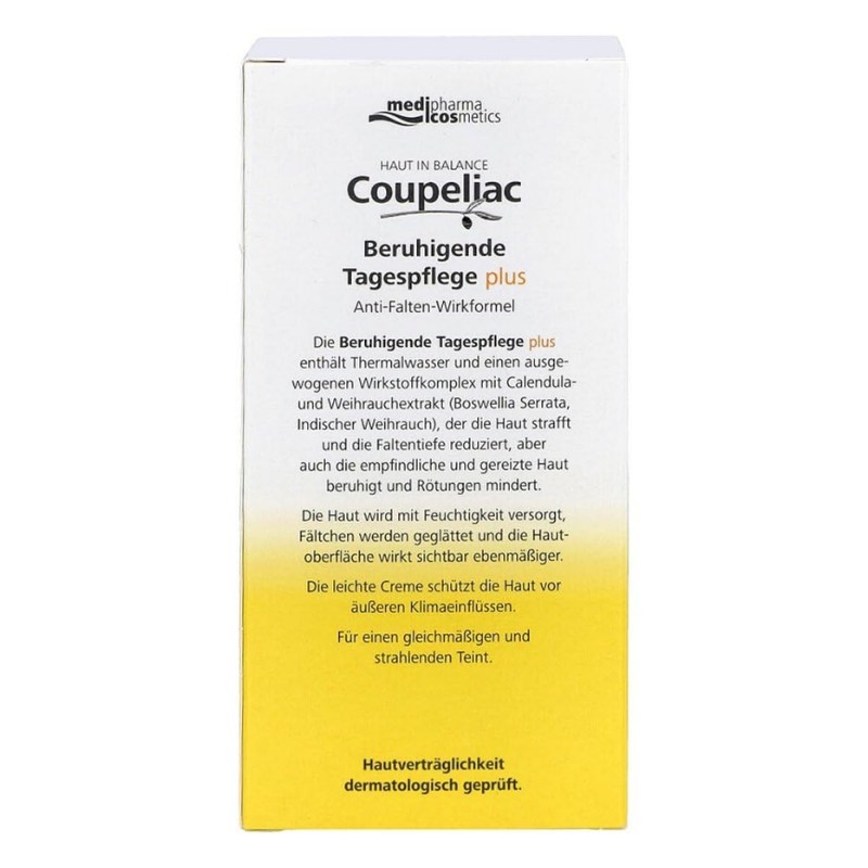 Coupeliac Soothing Day Cream Plus | Dermatological Care for Couperose