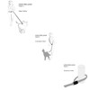 Woofy Woofy Hands Free Dog Leash, Adjustable Length with Side
