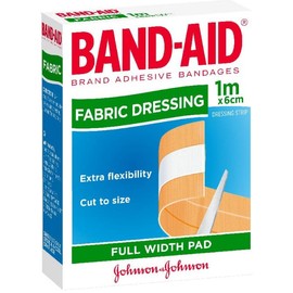 Johnson &amp; Johnson Buy Bandaid Fabric Dressing Strip 1m x 6cm Online | Chempro Chemists