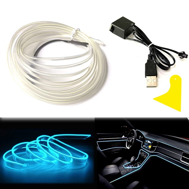 Balabaxer 5M USB 5V Side Width 6mm Neon Light with