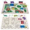 Baker Ross FN073 Colouring and Sticking Transport Cards - 3