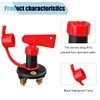 Battery Disconnect Isolator Master Switch, 12V 24V Battery Isolator Power