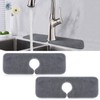 PoYang 2 Pack Kitchen Sink Splash Guard: Short Sink Faucet