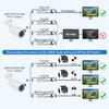 WESTSHINE 1080P CCTV Surveillance Cameras Outdoor Waterproof Bullet Camera, 2.7