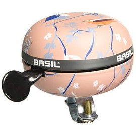 Basil Big Bell Wanderlust Bicycle Bell, pink, 80 mm