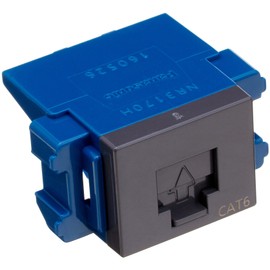 Panasonic Gutto Su CAT6 Data Modular Jack, grays
