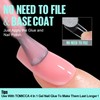TOMICCA Nail Tips, Pack of 240 Full Cover Soft Gel