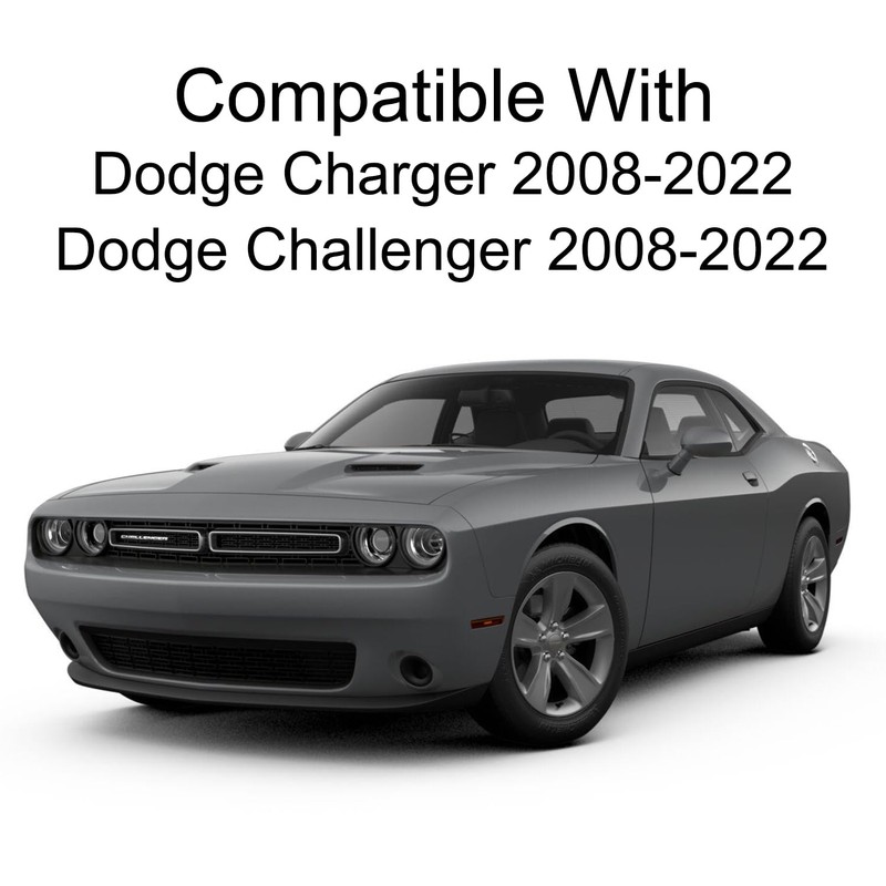 Passenger Side Mirror Replacement for 2008-2024 Dodge Challenger/Charger Heated Right