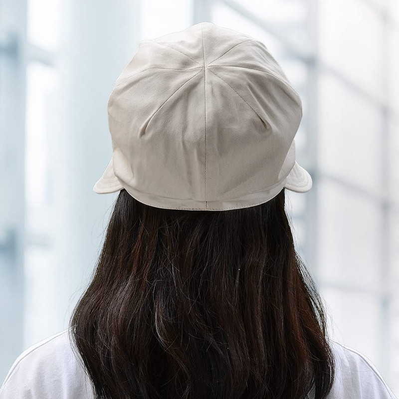 Kuai Women's Hat, Newsacket, Small Face, UV Protection, Washable, Foldable,