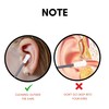 Portable and Reusable: Double-Tipped Silicone Swabs – for Cleanable Ear