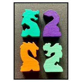 Meeple The Quest for El Dorado Dragons Treasures and Mysteries Expansion Game