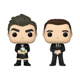 Funko POP! TV: Schitt's Creek 2 Packung - David & Patrick Brewer - Vinyl-Sammelfigur - Geschenkidee - Offizielle Handelswaren - Spielzeug Für Kinder Und Erwachsene - TV Fans - Modellfigur Für Sammler