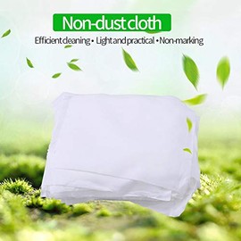 FTVOGUE 100 Pieces/Bag Microfibre Cleaning Cloth Dust-Free Cloth 6 Inch Clean Cloth Antistatic Microfibre Cleanroom Wiper