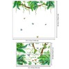 KHayRovies Tropical Palm Leaf Hanging Vine Wall Stickers Decor, Leaves