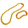 Amber Jewelry Store Natural Baltic Amber Necklace Bracelet Set Amber