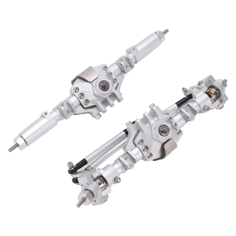 RC Front Rear Axles Complete Set Metal Assembly Kit Axle