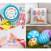 25 Pieces Easter Stencils Easter Theme Templates Reusable Plastic Drawing