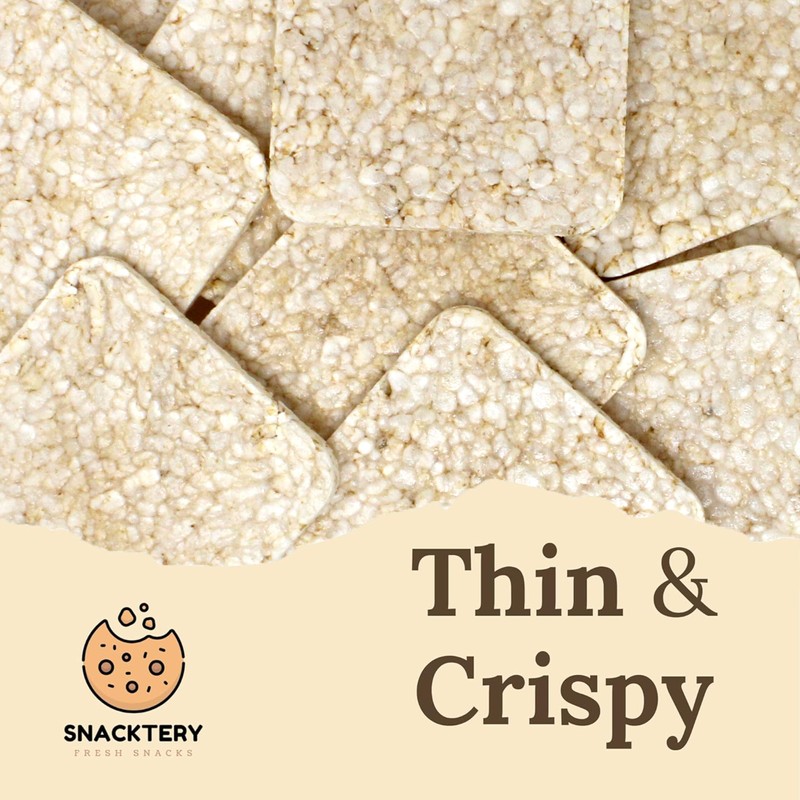Salt Free Rice Cakes Unsalted - Ultra Thin Rice Cakes