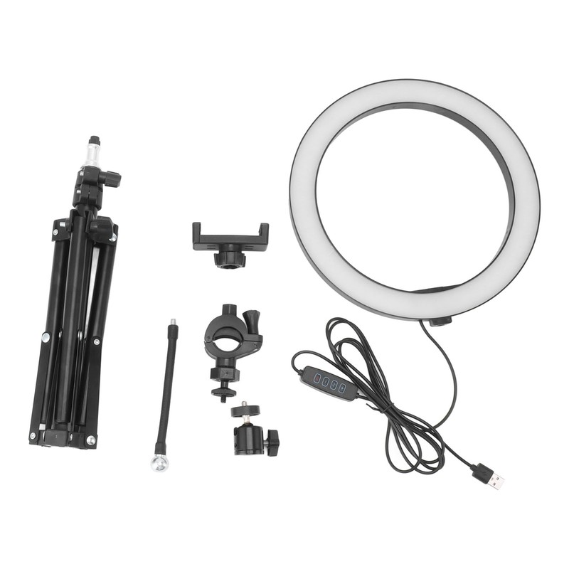 26cm Selfie Ring Light High Brightness USB Rechargable LED Rim