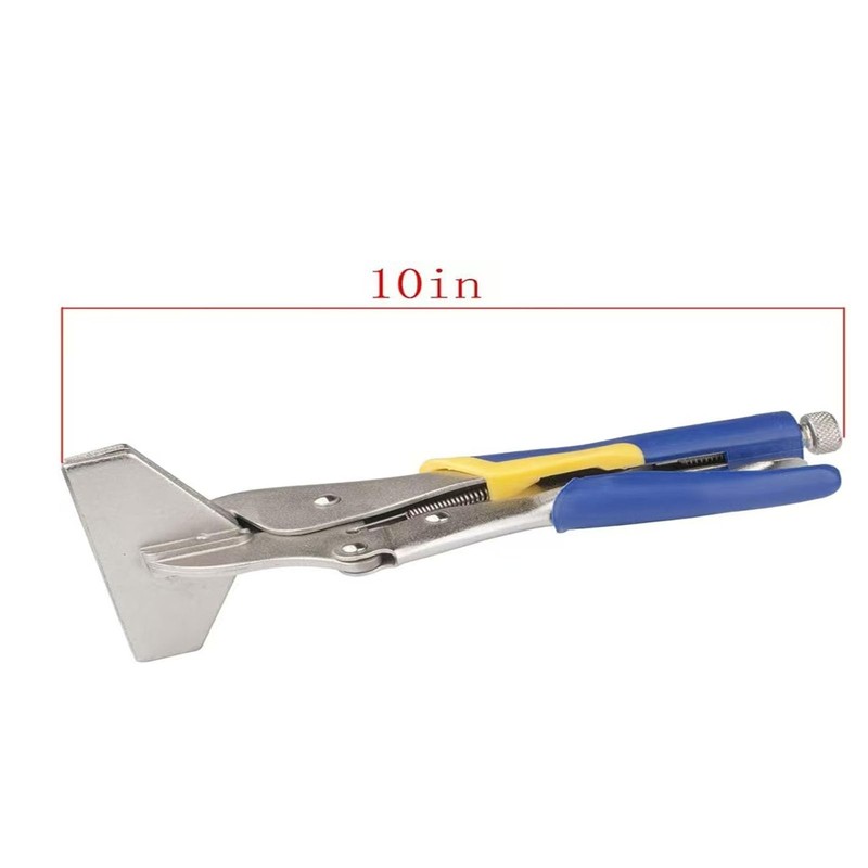 10" Locking Pliers/Sheet Metal Clamp,Welding Locking Plier Tools, Heavy Duty