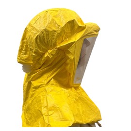 Standard Polypropylene S-Series Hood Assembly with Inner Collar and Head Suspension (for Use with Certain Powered Air Purifying and Supplied Air Respirator Systems). Medium/Large (10, Medium/Large)