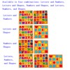 2PCS Wooden Alphabet & Shape Puzzles for Toddlers – Educational