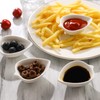 forkmannie Dipping Bowls Ceramic Sauce Dishes Small Bowls for Dips
