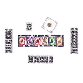 Thundergryph Games Blackrock Games Hats Board Game | Strategy Game Based on Alice in Wonderland | Set Collection Game for Kids and Adults | Ages 14+ | 2-4 Players | Avg. Playtime 20-30 Minutes | Made