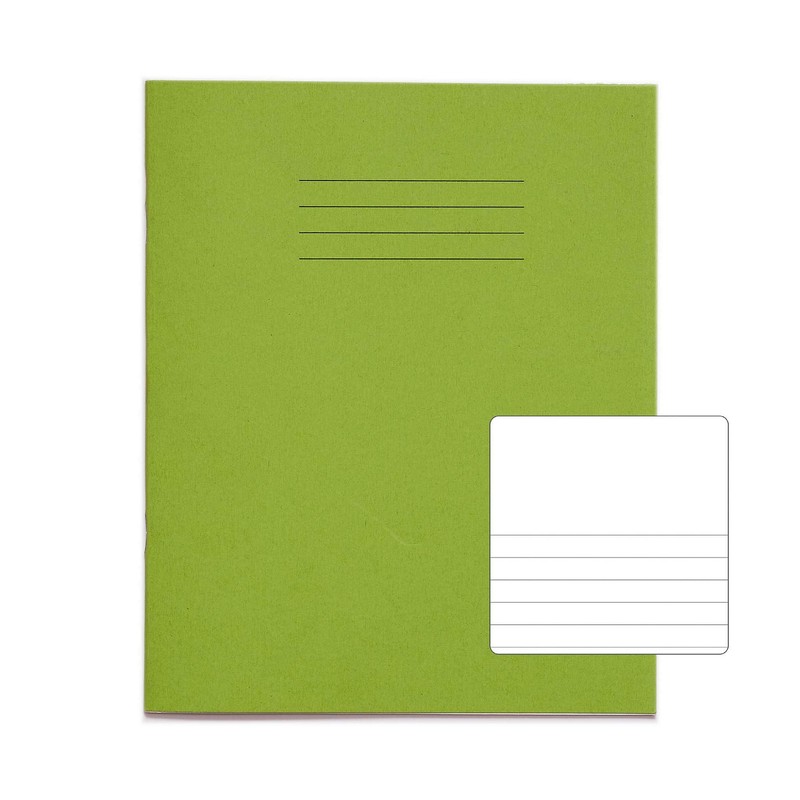 Rhino 8 x 6.5 Exercise Books, 32 Page/Top Half Blank