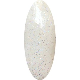 SHEBA NAILS Dipcrylic Glitter Dip Dipping Powder SPARKLING WHITE - 1oz Jar
