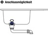 Cornat Recyclate Drain Valve for Sinks – 1 1/2 Inch