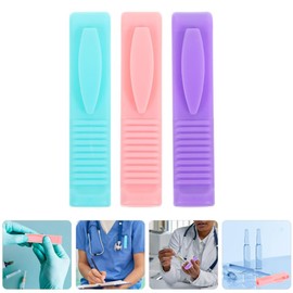 3pcs Ampoule Bottle Opener Nurse Ampule Breaker Professional Vial Breaker Ampule Cutting Opener Hospital Supply Plastic Ampoule Opener Mini Bottle Opener Reusable Ampoule Opener