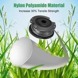 Odashen Bosch EasyGrassCut 18 23 26 18-230 18-260 18-260 18-26 Lawn Parts Replacement Spool and Line Pack of 4