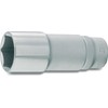 HAZET 880LG-17 60 mm 6-Point Traction Profile Socket - Chrome-Plated/Polished