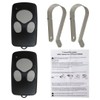 2 Pack Replacement Garage Door Opener Remote Control for Wayne