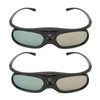 DLP Link 3D Glasses Rechargeable 144Hz Refresh Left Right Eye