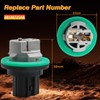 KPALAG 2PCS Park And Turn Signal Light Sockets & Bulbs