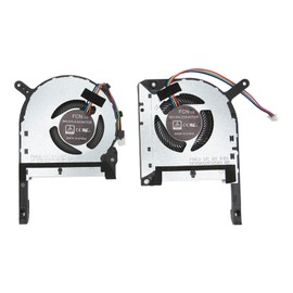 CPU GPU Cooling Fan 4 Pin Good Heat Dissipation Laptop Cooling Fan for Asus TUF Gaming FX505DU for FX505DY for FX505DD CPU GPU Fan